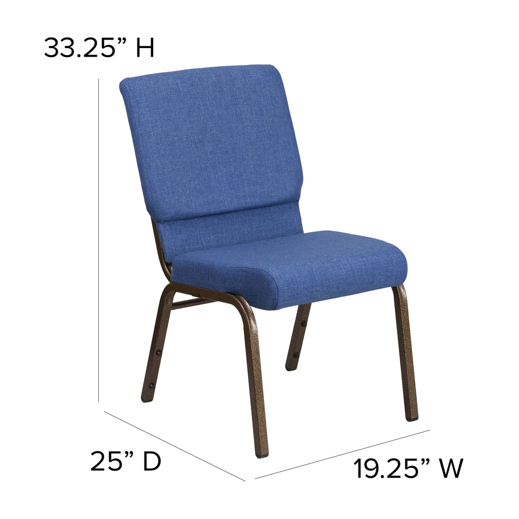 Hercules Series 185 Stackable Church Chair 18.5 Inch Wide