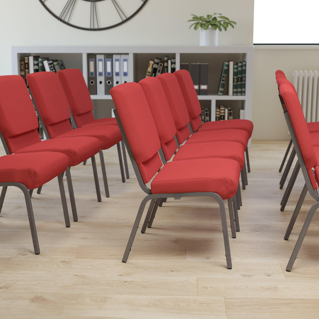 Hercules Series 185 Stackable Church Chair 18.5 Inch Wide
