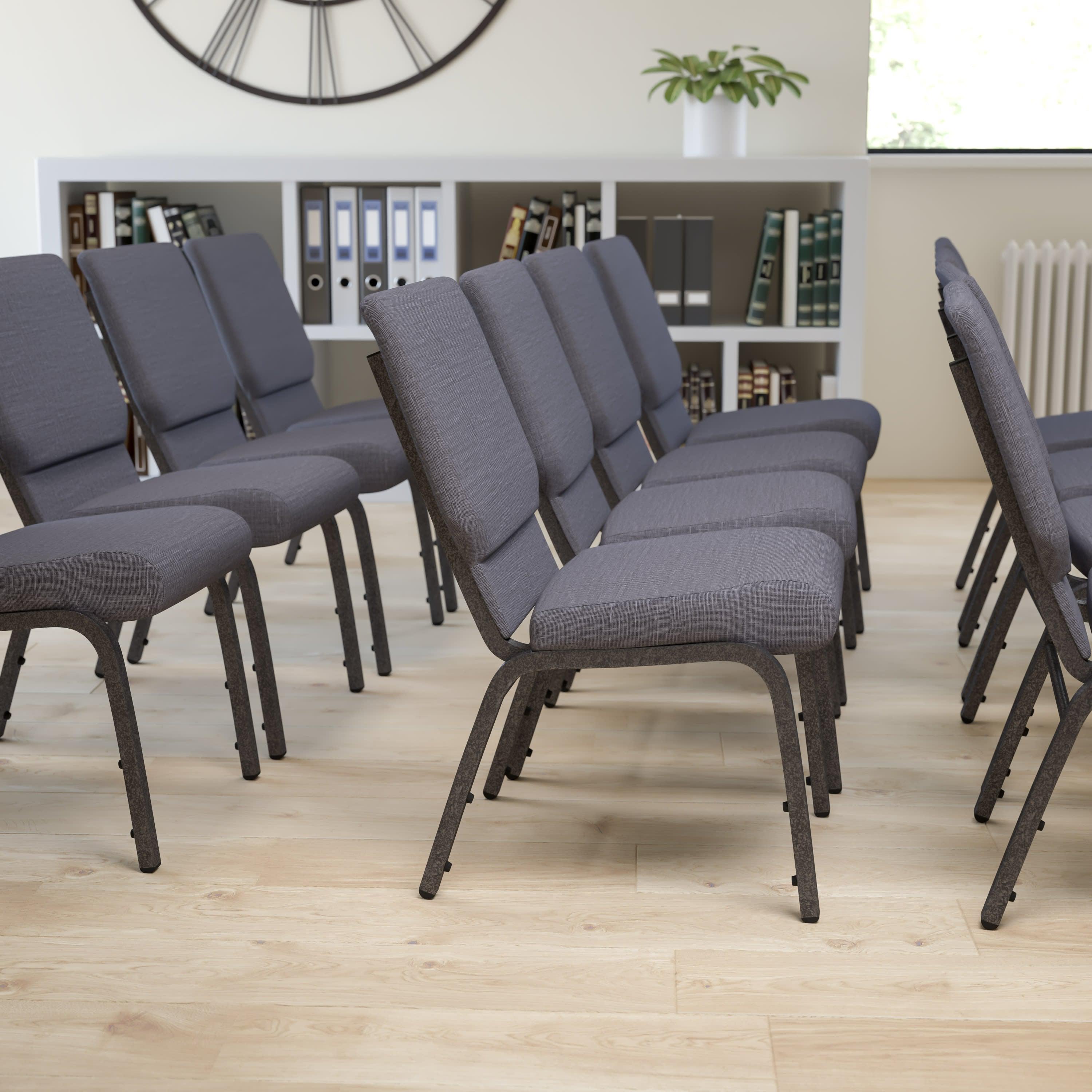 Hercules Series 185 Stackable Church Chair 18.5 Inch Wide
