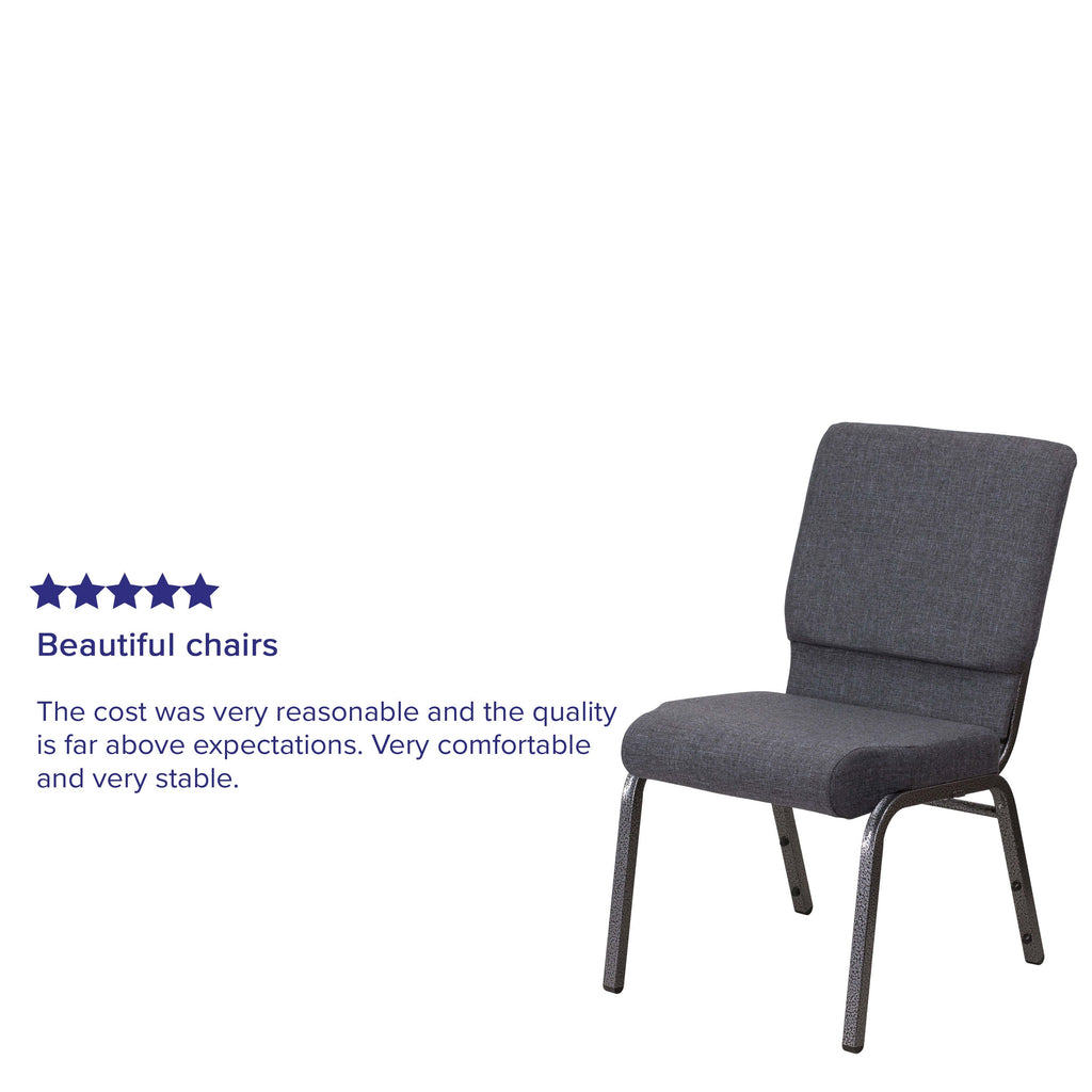 Hercules Series 185 Stackable Church Chair 18.5 Inch Wide