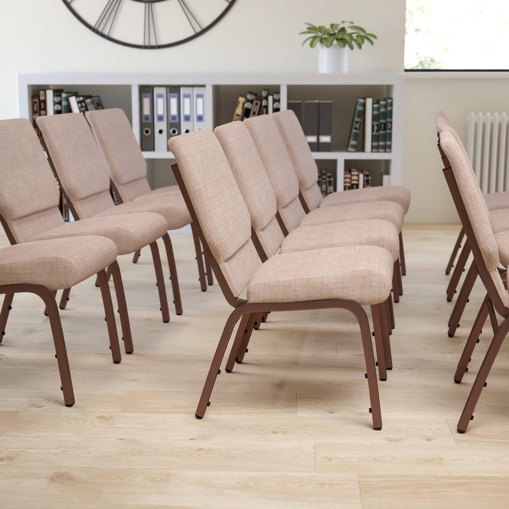 Hercules Series 185 Stackable Church Chair 18.5 Inch Wide