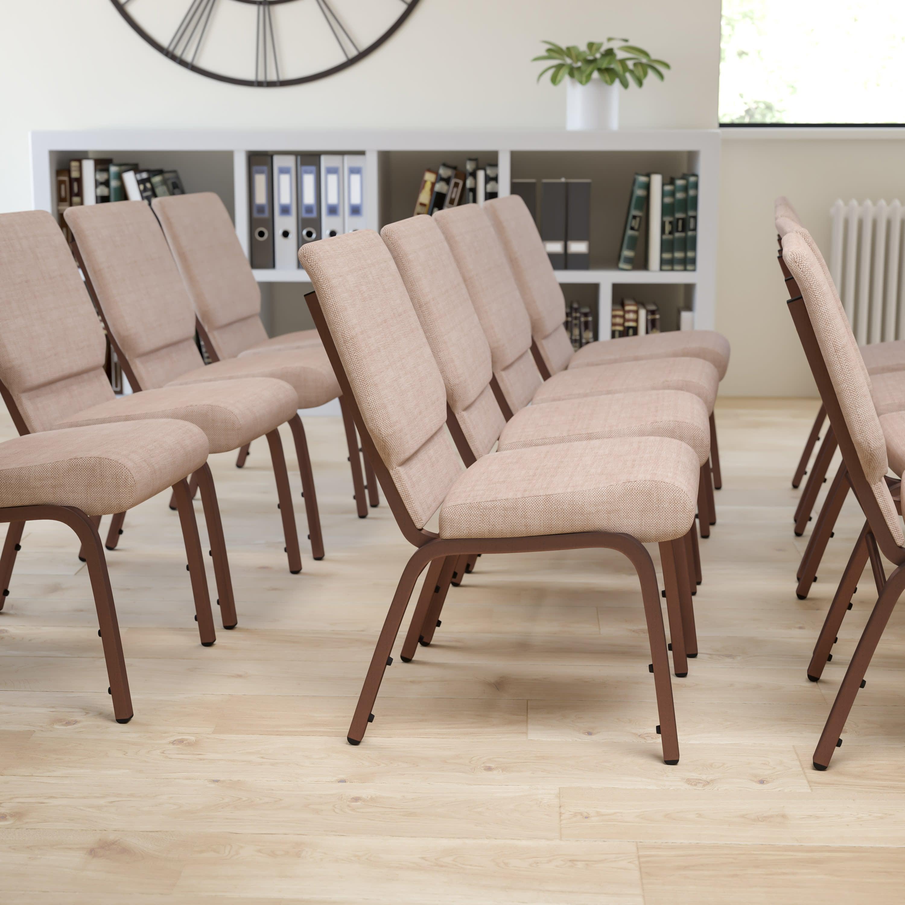Hercules Series 185 Stackable Church Chair 18.5 Inch Wide