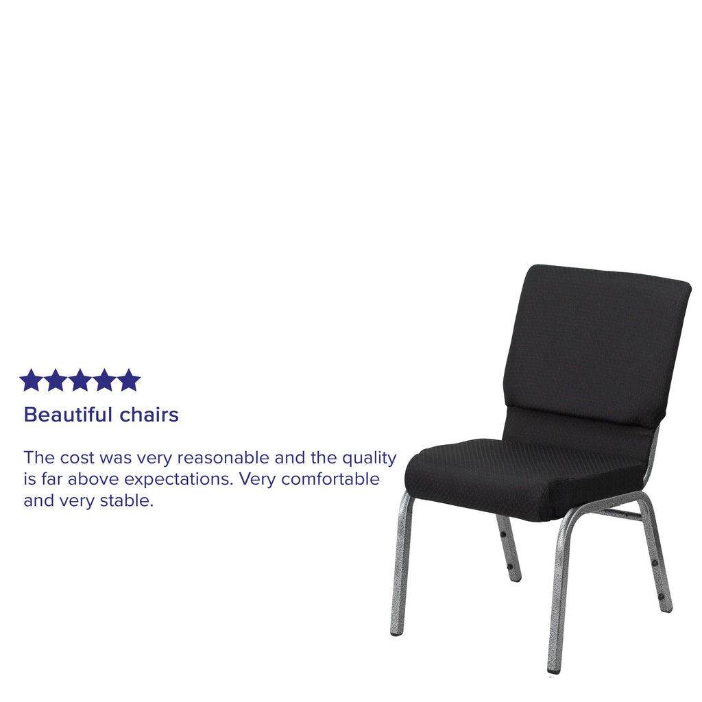 Hercules Series 185 Stackable Church Chair 18.5 Inch Wide