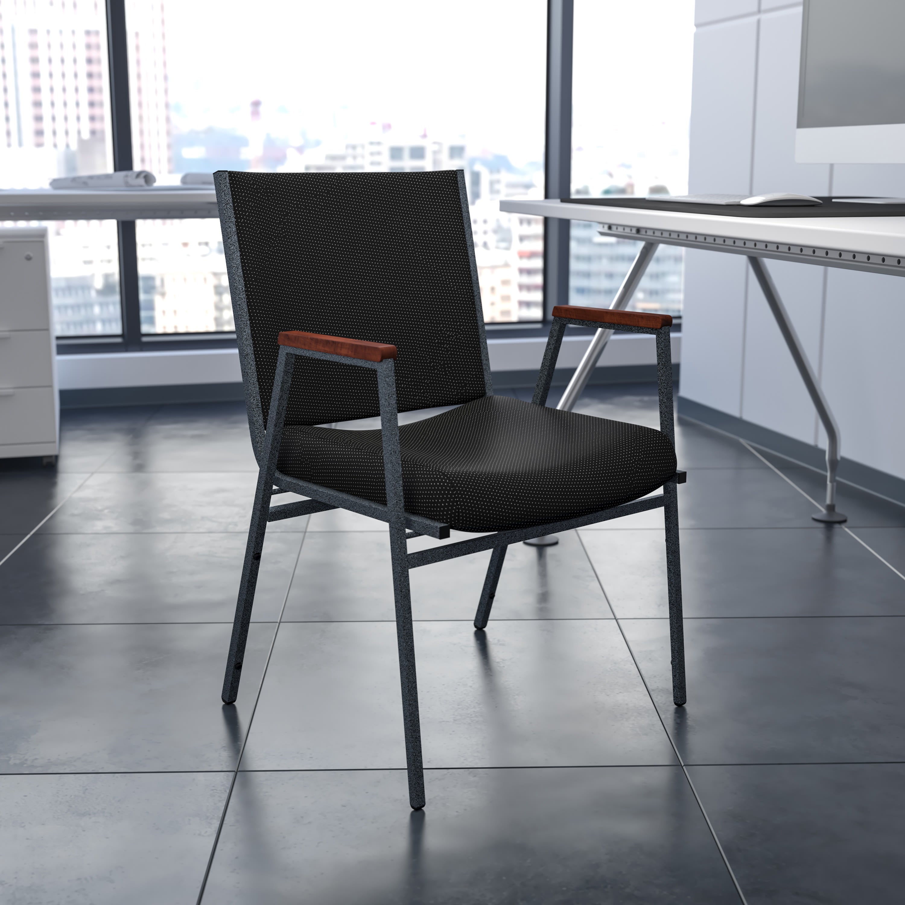 HERCULES Heavy Duty Stack Chair with Arms