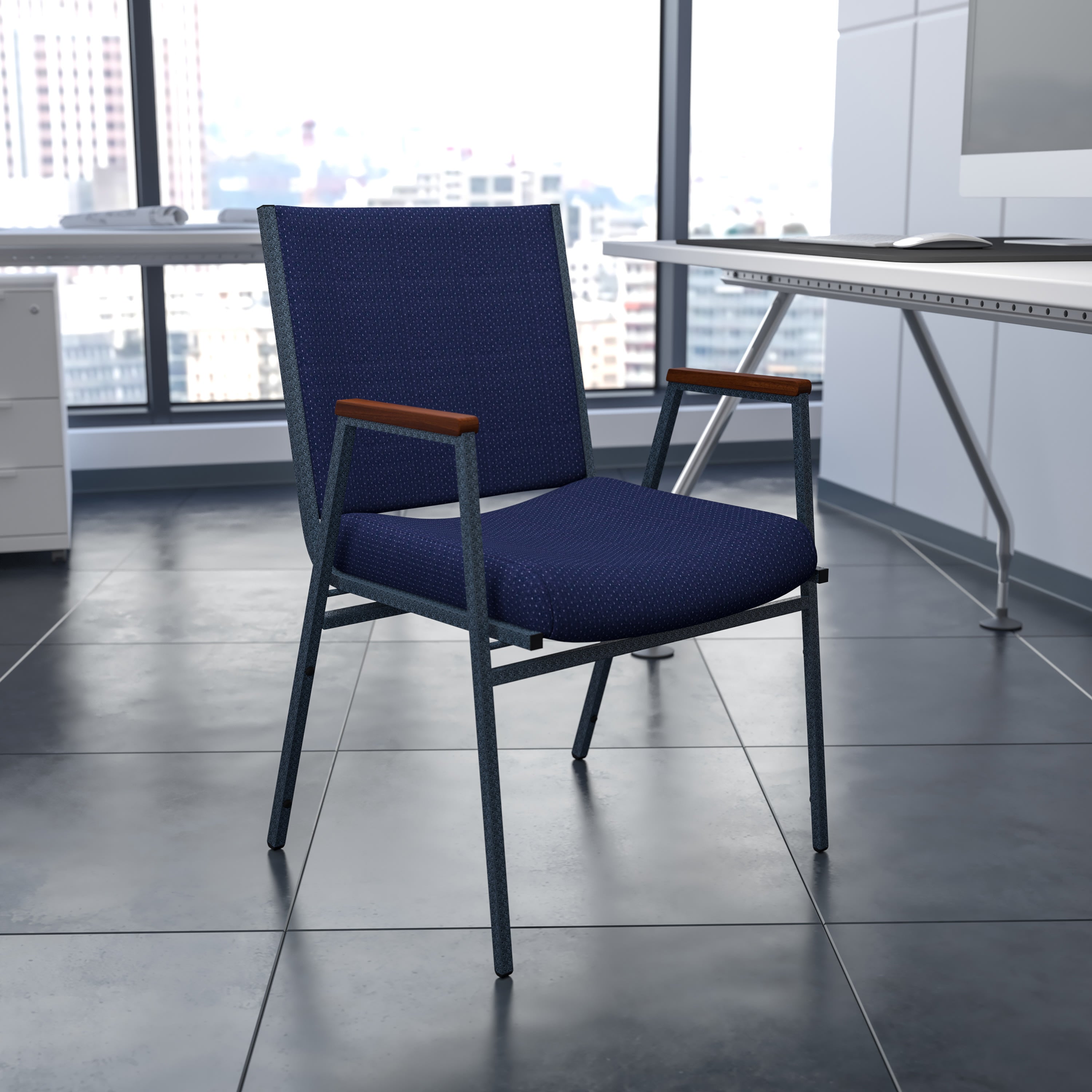HERCULES Heavy Duty Stack Chair with Arms