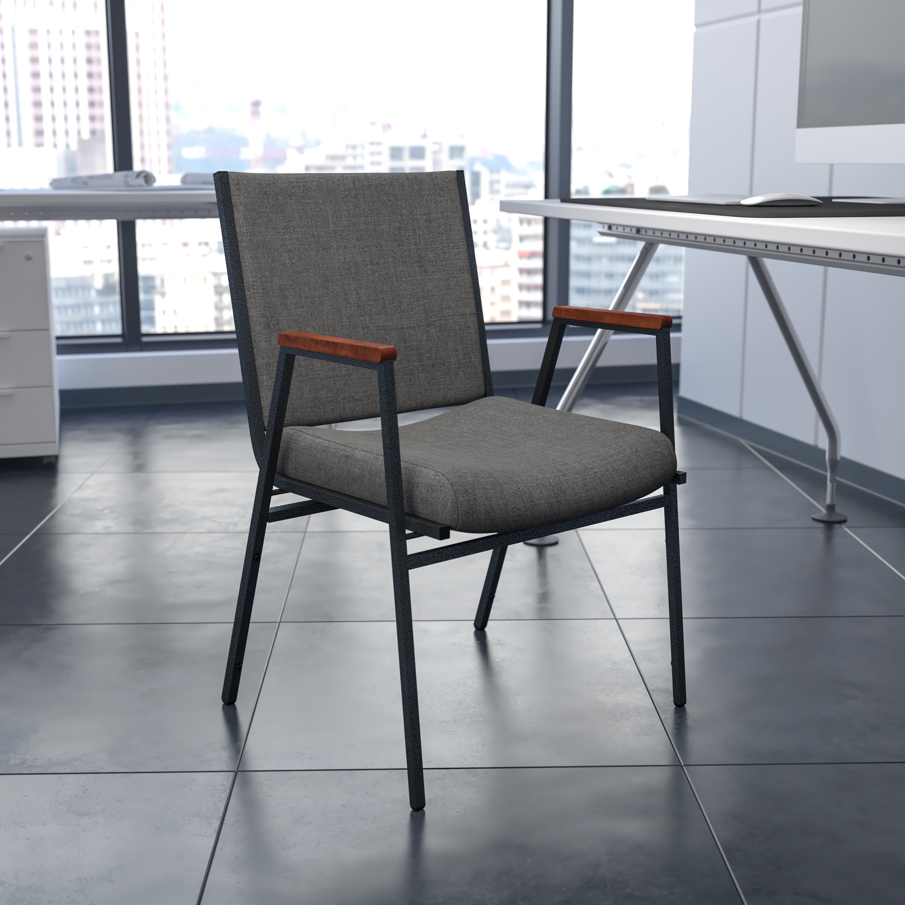 HERCULES Heavy Duty Stack Chair with Arms