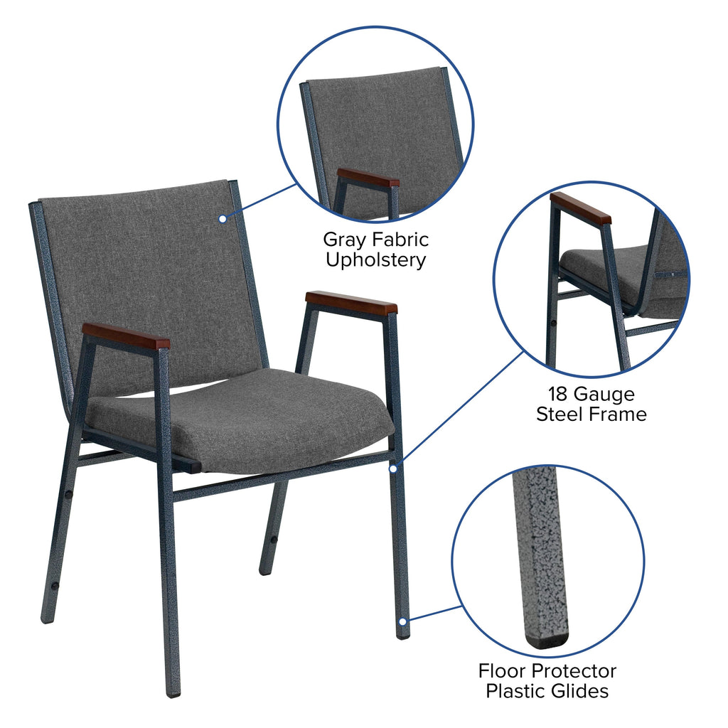 HERCULES Heavy Duty Stack Chair with Arms