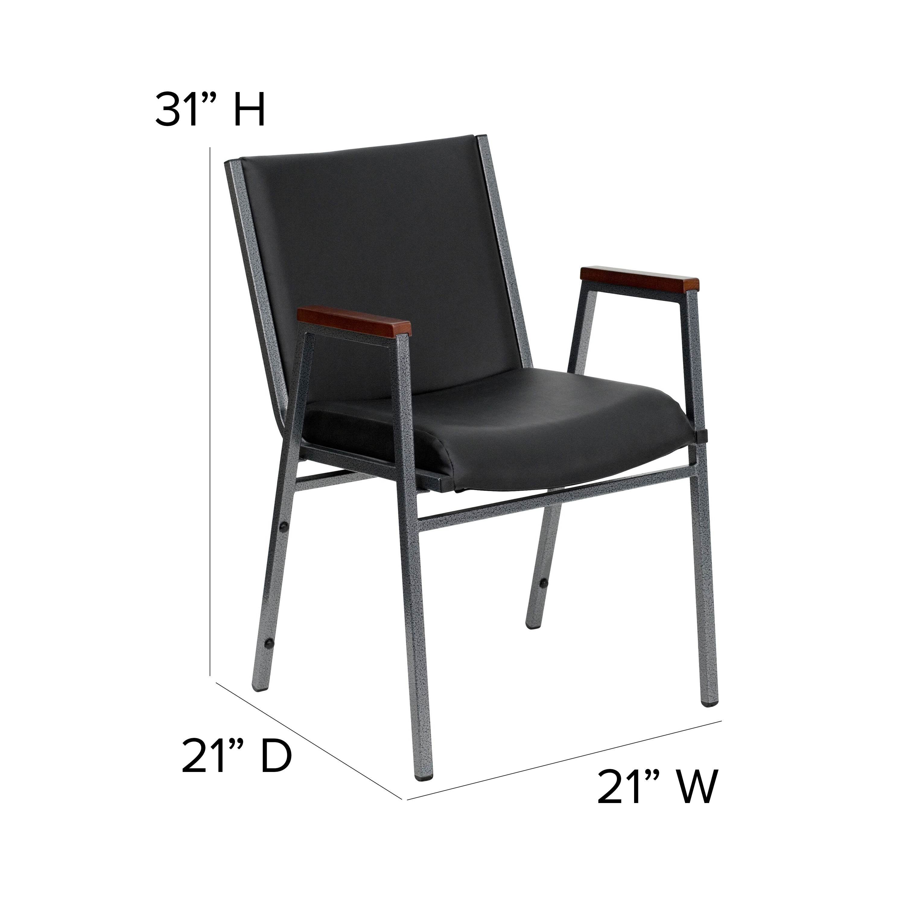 HERCULES Heavy Duty Stack Chair with Arms
